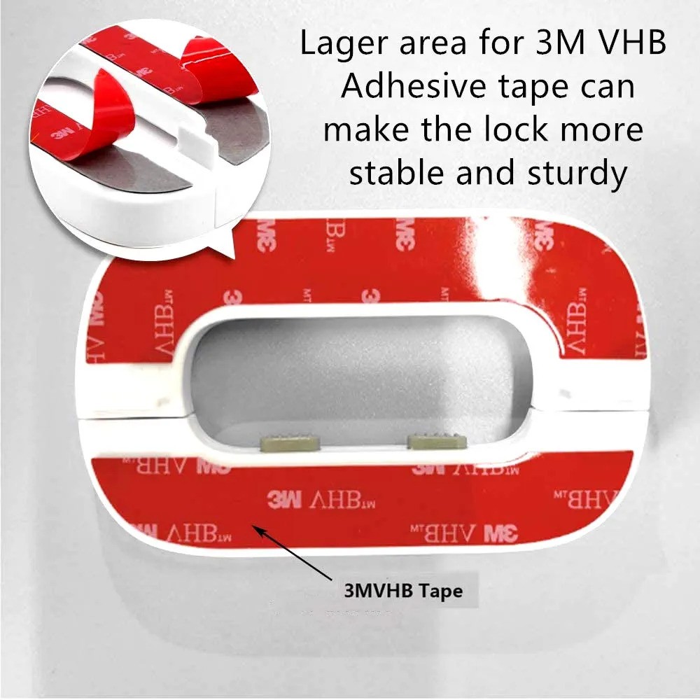 Pack Of 2 Fridge Safety Lock - Image 2
